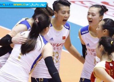 چین قهرمان کاپ والیبال زنان آسیا شد
