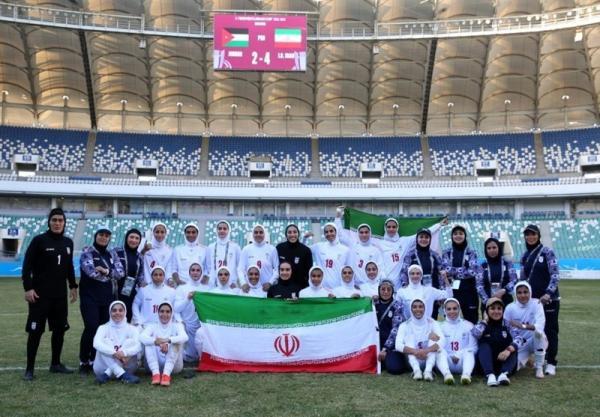 صعود 2 پله ای تیم ملی فوتبال بانوان ایران در رده بندی فیفا